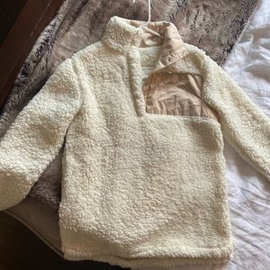 Faux Fur/Polyester Pullover
